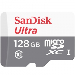 Thẻ nhớ  Micro SD SanDisk 128Gb Ultra class 10 80Mb/s 