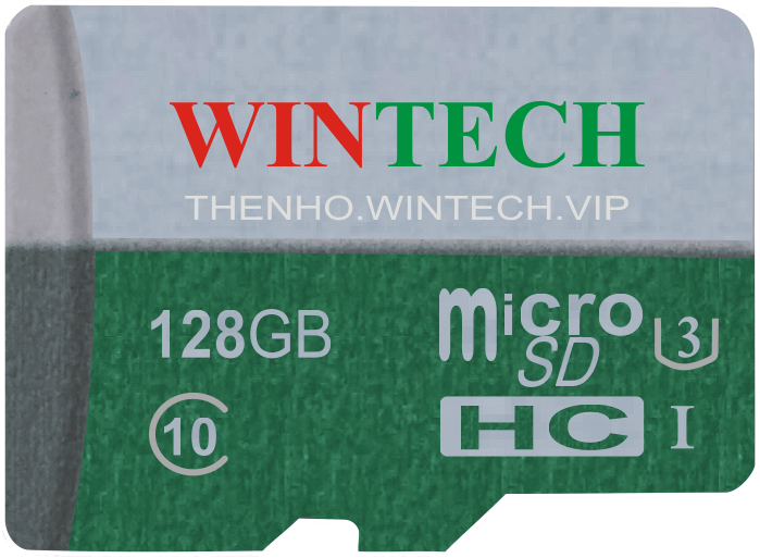 Thẻ nhớ SD WinTech 128GB Class 10