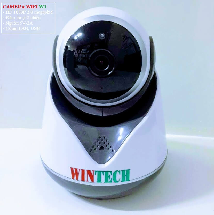 Camera WiFi WinTech WTC-IPW1 Độ phân giải 2.0MP