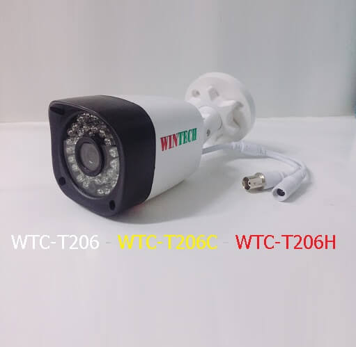 Camera AHD WinTech WTC-T206C Độ phân giải 1.3MP